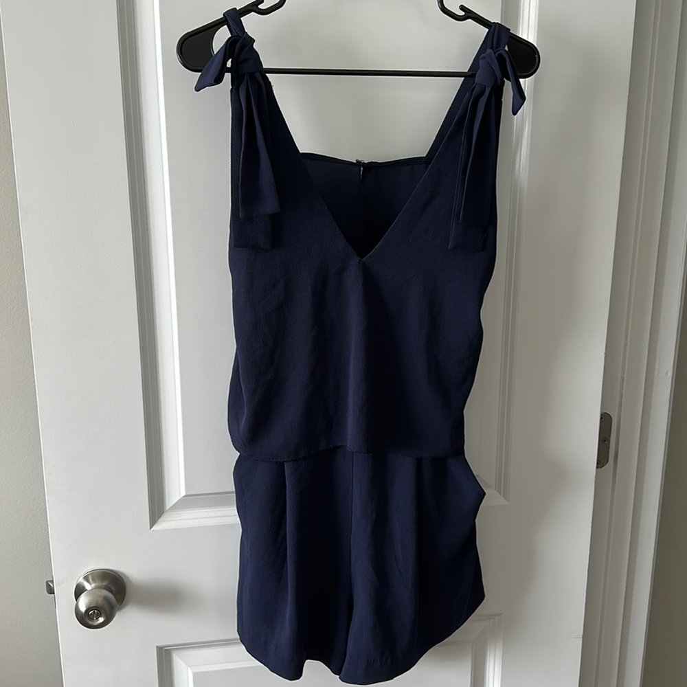 H&M size 6 romper dark blue